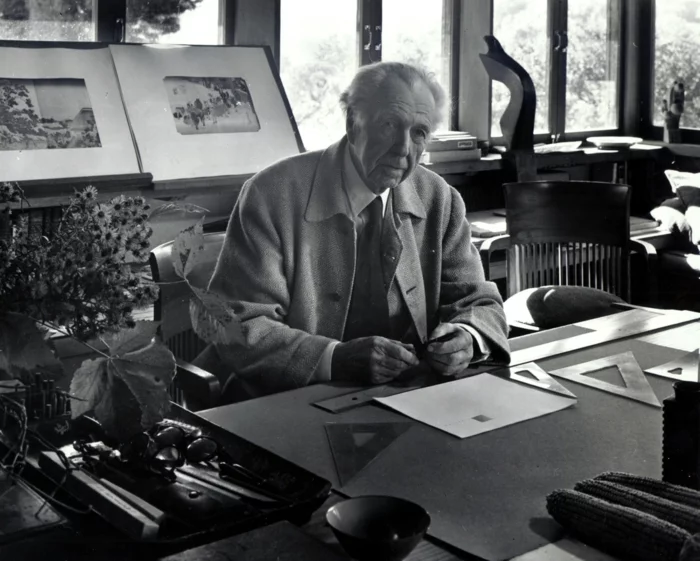 organische architektur Frank Lloyd Wright im atelier
