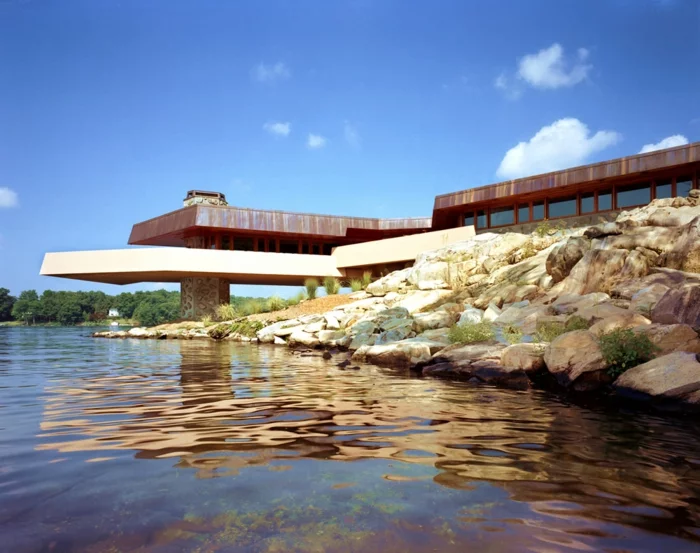 organische architektur vom architekten Frank Lloyd Wright