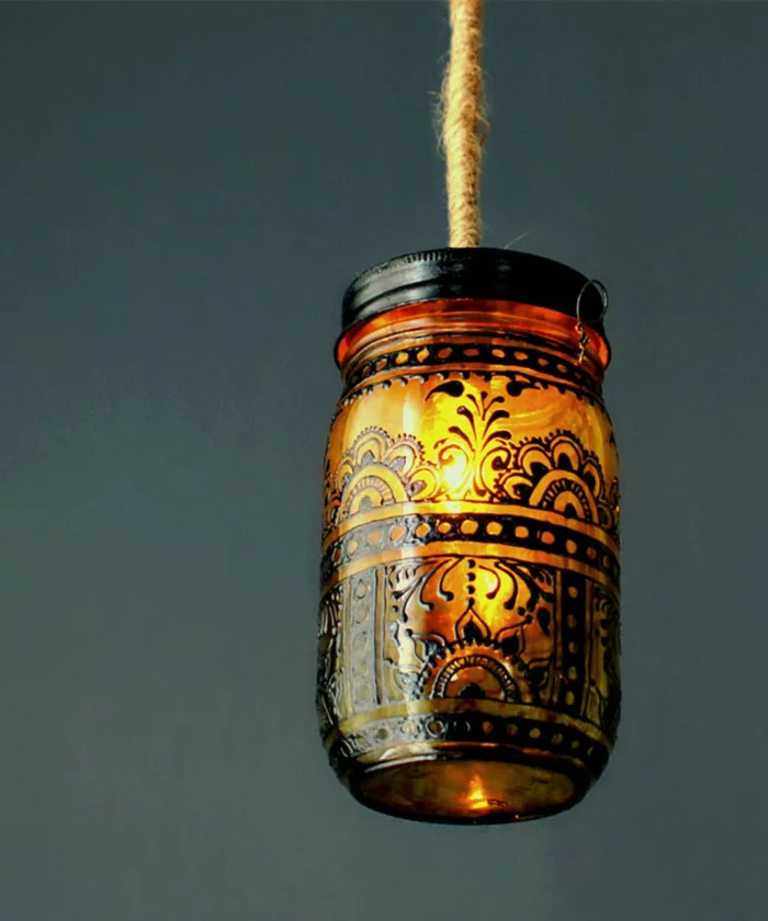 Orientalische Lampen henna ausmalung