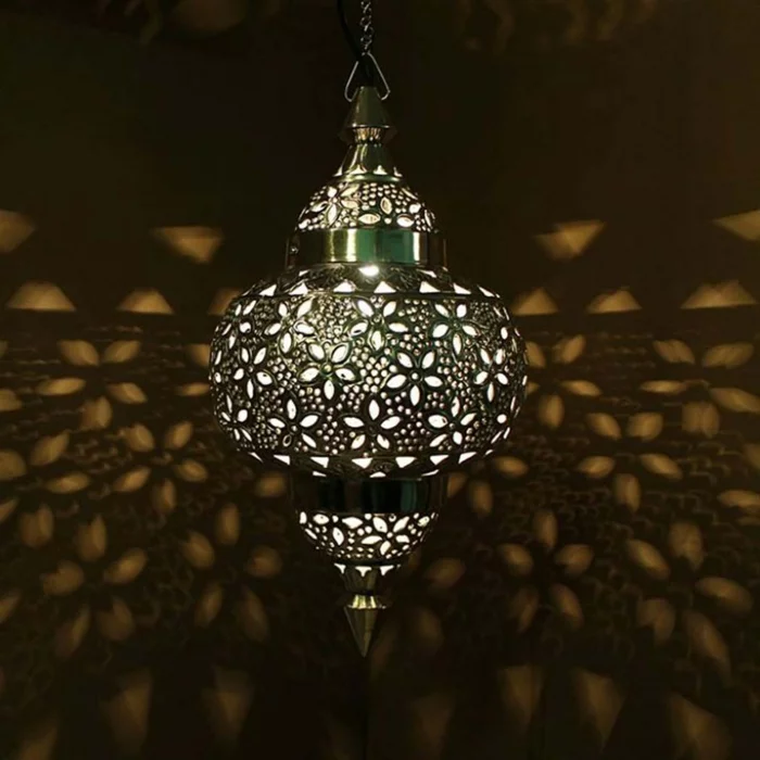 Orientalische Lampen marokko schwarz schrenschnit