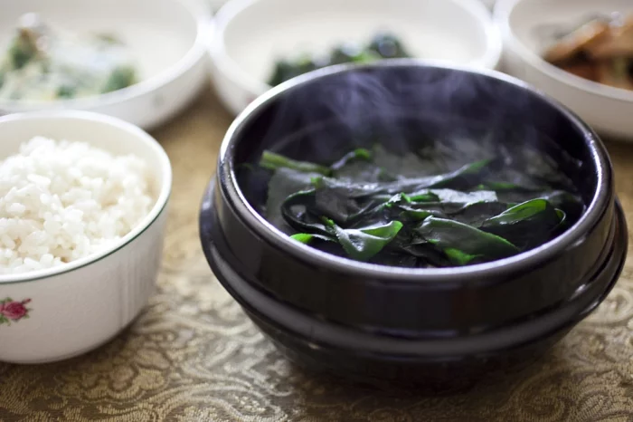 gesundes essen algen essen rezeptideen suppe