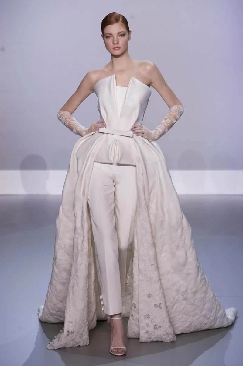 Ralph Russo Haute Couture Standesamt Kleid Brautmode Damenanzug