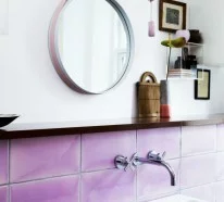 Wandgestaltung im Bad – 35 Ideen für Badezimmergestaltung mit Fliesen