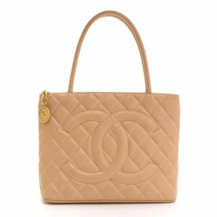 Chanel Handtaschen Designer Taschen Chanel Ledertasche beige