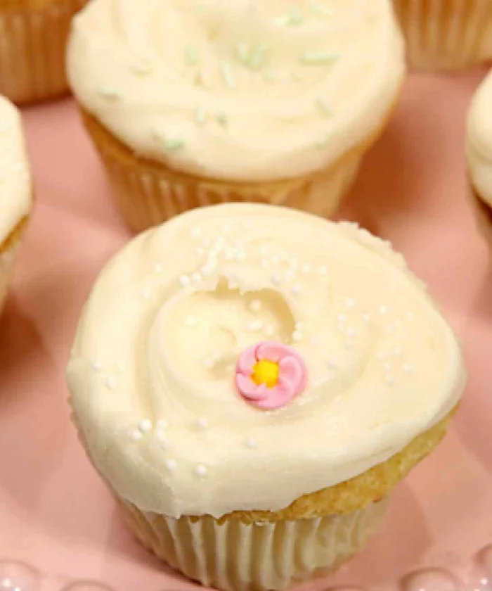 Cupcakes Rezept kleine Törtchen selber backen Vanillentörtchen