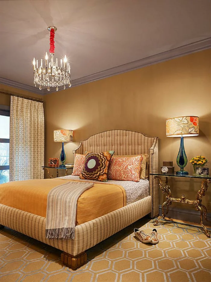 Schlafzimmer Ideen im viktorianischen Stil klassische Schlafzimmermöbel