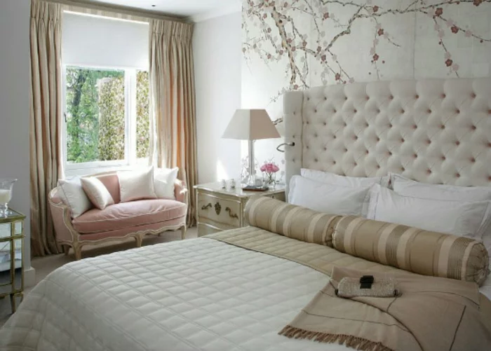 Schlafzimmer einrichten Einrichtungsbeispiele im viktorianischen Stil romantisches Schlafzimmer