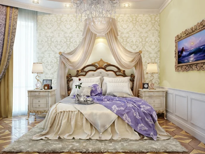 Schlafzimmer einrichten Einrichtungsbeispiele im viktorianischen Stil