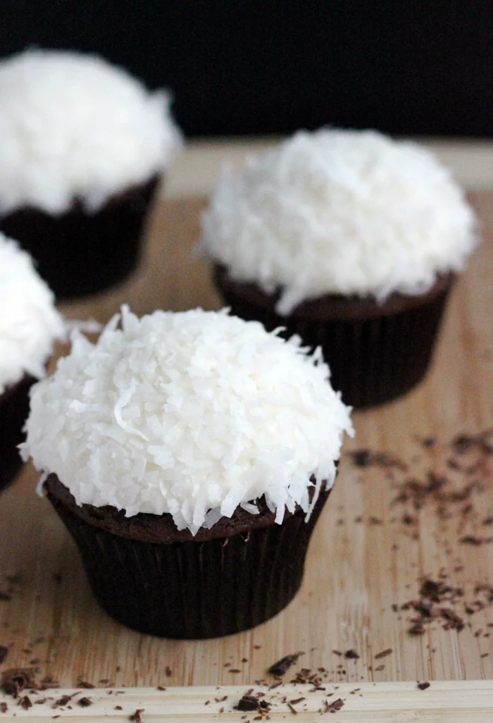 cupcakes backen muffin kokosnuss
