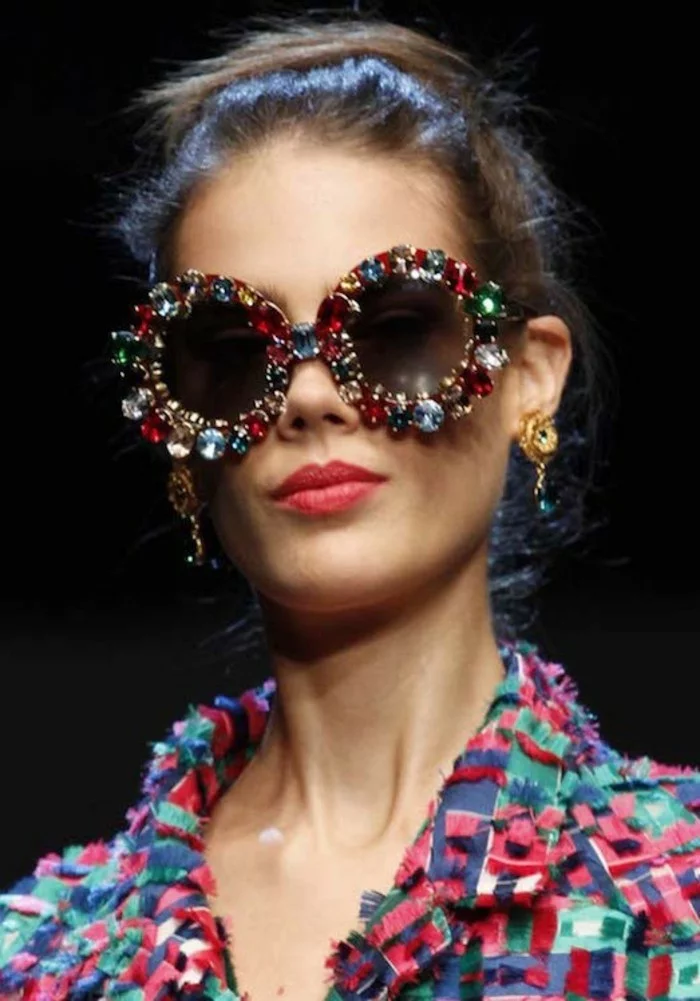 Designer Sonnenbrillen Damen Modetrends Accessoires Ohrringe Sommermode