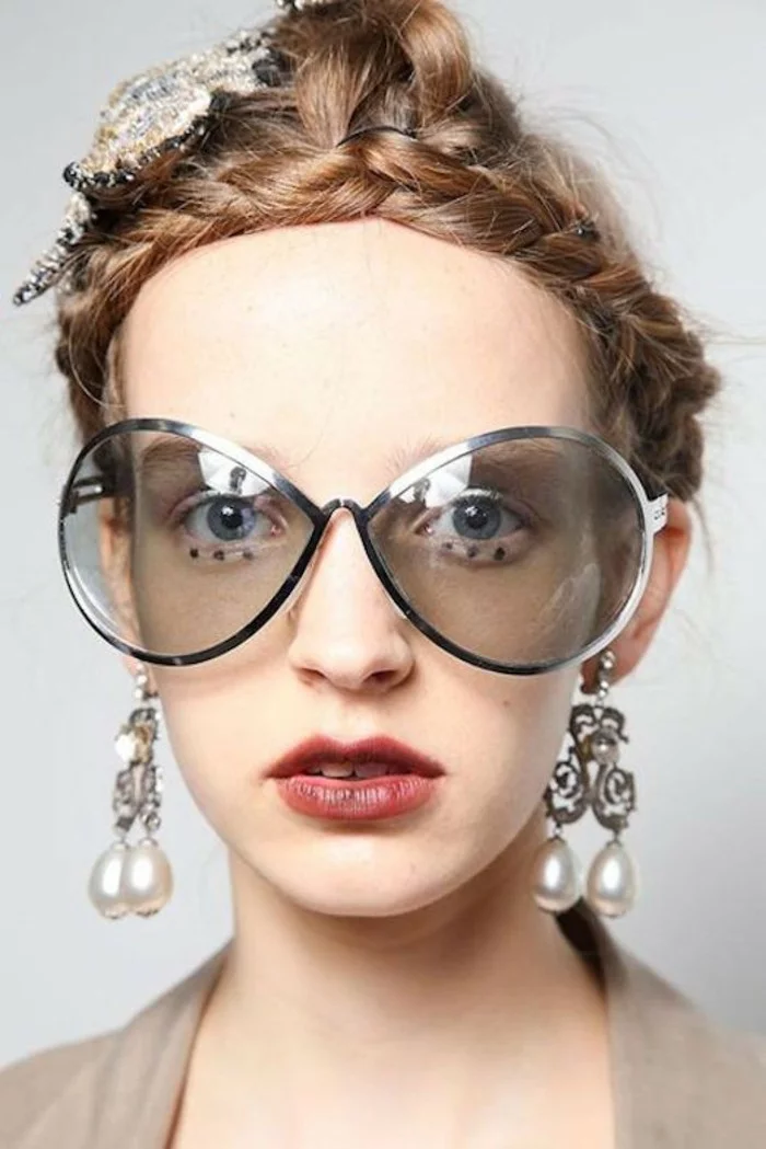 Sonnenbrillen Damen Modetrends Accessoires Ohrringe Sommermode