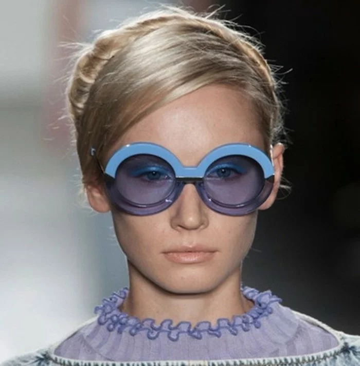 Sonnenbrillen Damen Modetrends Accessoires Sonnebrille rund