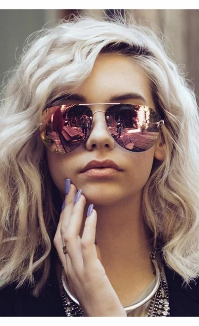 Sonnenbrillen reflektierend Damen Modetrends Accessoires