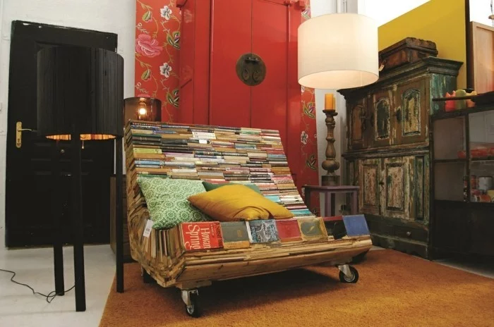 diy deko ideen sessel selber machen antike möbel kleiderschrank wohnzimmer