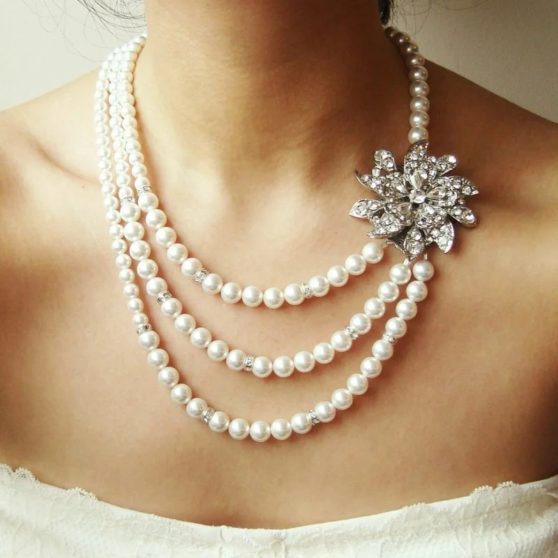 echte Perlen Edelsteine Wirkung Perlen Brautschmuck