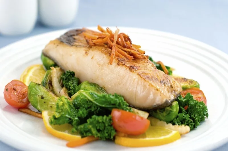Fisch Diät Brokkoli beilage gesunde ernährung
