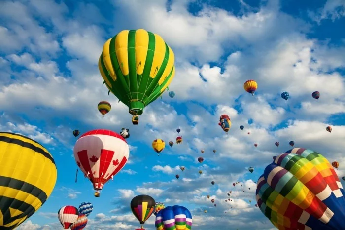 ballonfahren fliegen
