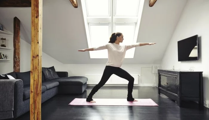 yogga zuhause ideensammlung gesund leben
