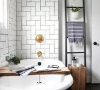 Machen Sie das Beste aus Ihrer Badezimmer Einrichtung in Schwarz-Weiß