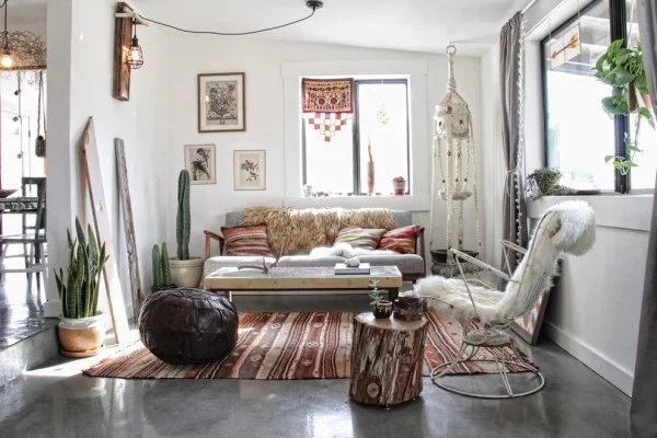 marokkanische lampe wohnzimmer einrichten helle farben