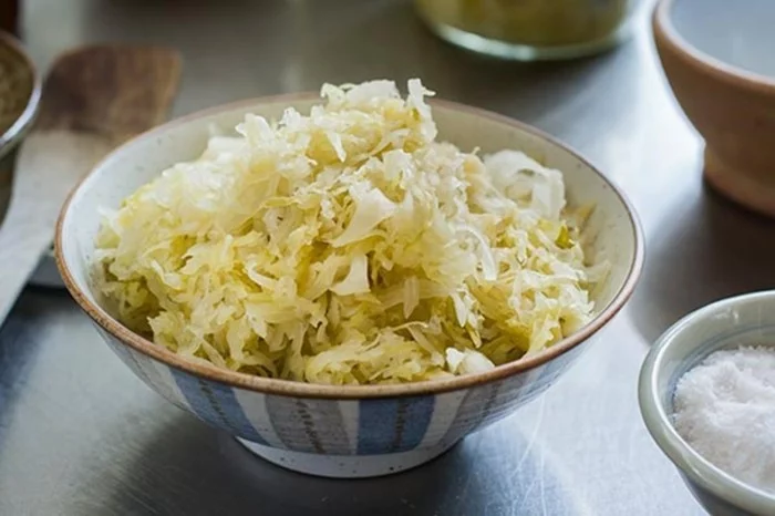 sauerkraut gesund rotkohl portion