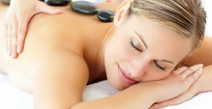 heisse schungit edelsteine gesunde massage