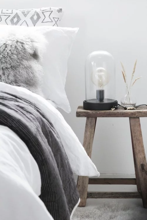 Skandinavisches Design gemütliches Schlafzimmer