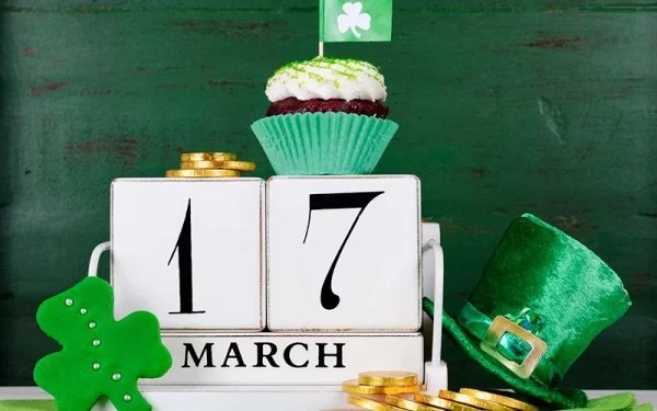 St. Patricks Day 17. März offizieller Feiertag