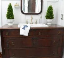 Badezimmerspiegel dekorieren  – Praktische Tipps und inspirierende Ideen
