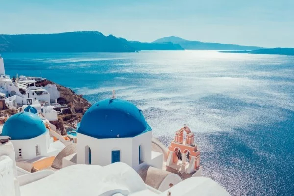 Bester Urlaubsort Santorini Insel Griechenland