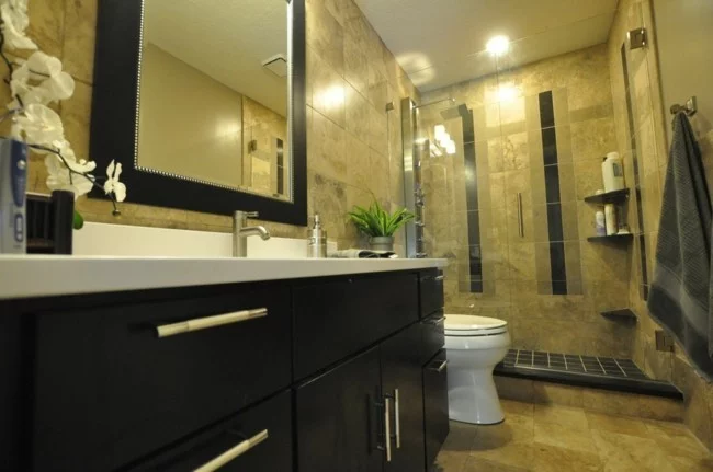quadratische tolle rahmen Badezimmerspiegel