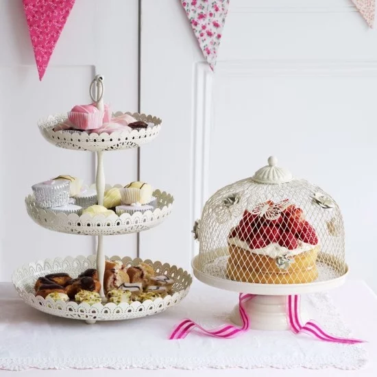 Kuchenständer Cupcakes Käfig Torte im Vintage Stil