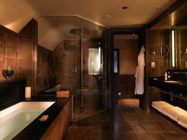 badezimmer braun luxuriöses badezimmer gestalten