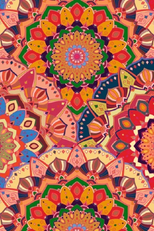 Farbenfrohe Mandala-Muster haben ihr großes Comeback