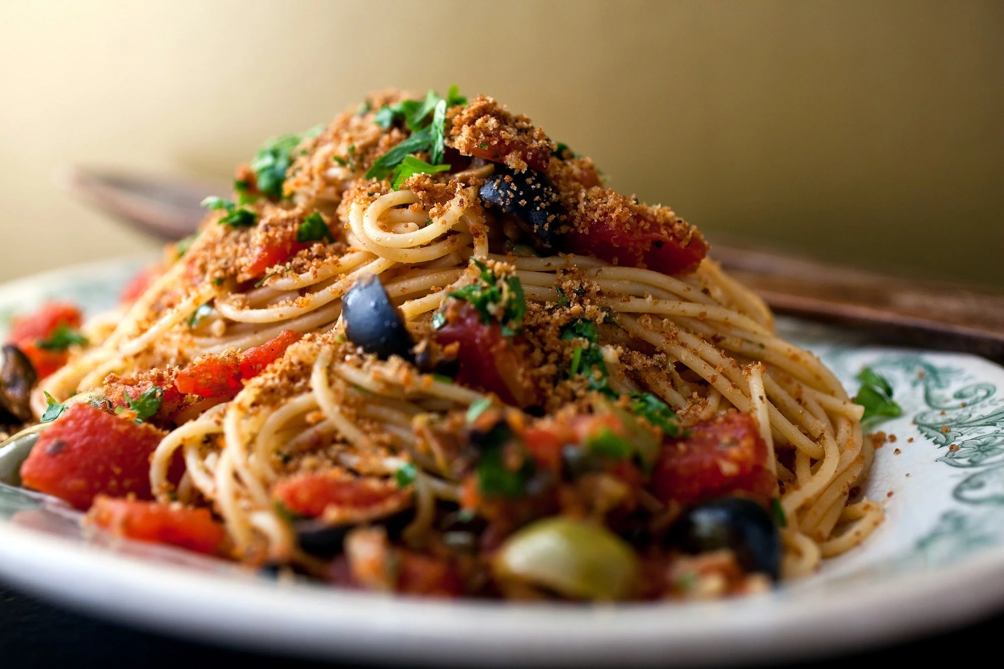 leckere pasta idee - gesunde ernährung