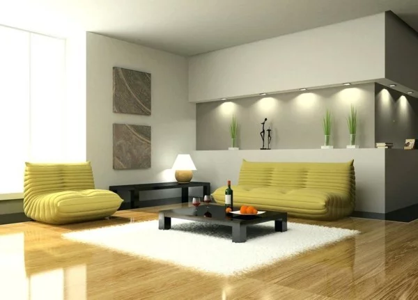 minimalistische wohnzimmereinrichtung designtipps