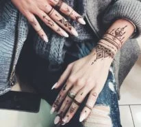 90 schöne Henna Tattoo Ideen – neueste Trends und wunderschöne Motive