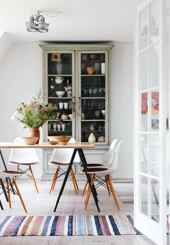 skandinavische einrichtungsideen küche esszimmer
