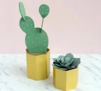 Trendige Kaktus Deko – 60 Bastelideen für extra sommerliche Stimmung