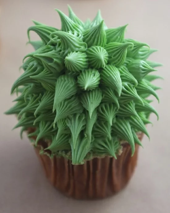 kaktus deko cupcakes ideen