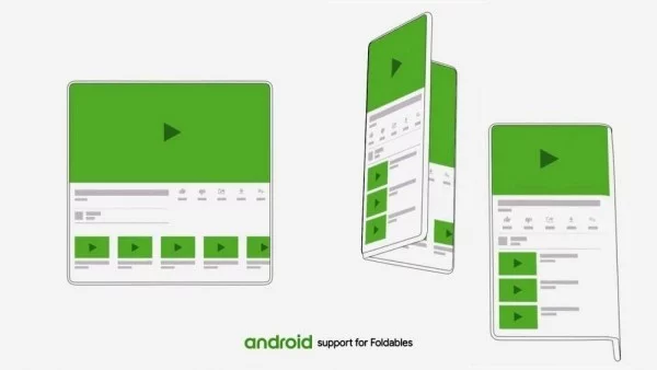 Android Q Beta ist hier für das Google Pixel support für foldable handys