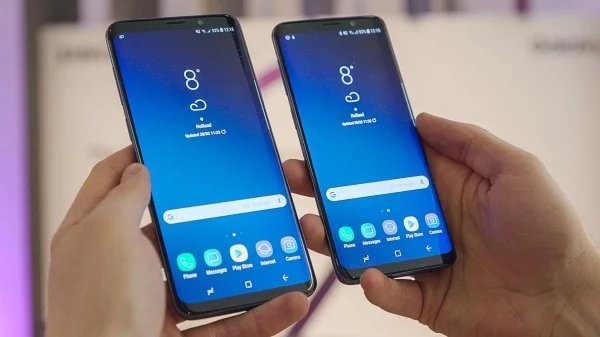 samsung galaxy s9 zwei smartphones