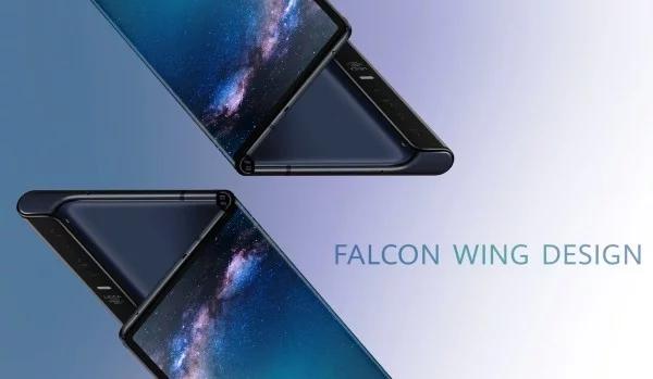 Huawei Mate X Freigabe wird trotz Problemen mit Galaxy Fold nicht verzögert falcon wind design faltstelle