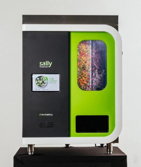 Roboter Köche werden bald unser Brot backen, Kaffee brauen und Salat machen sally salat roboter automat