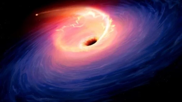 Schwarzes Loch im Weltraum erste Bilder Schwerkraftmonster fotografiert