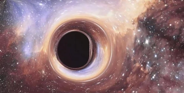 Schwarzes Loch im Weltraum erste Bilder im Zentrum von einer Galaxie 55 Millionen Lichtjahre entfernt