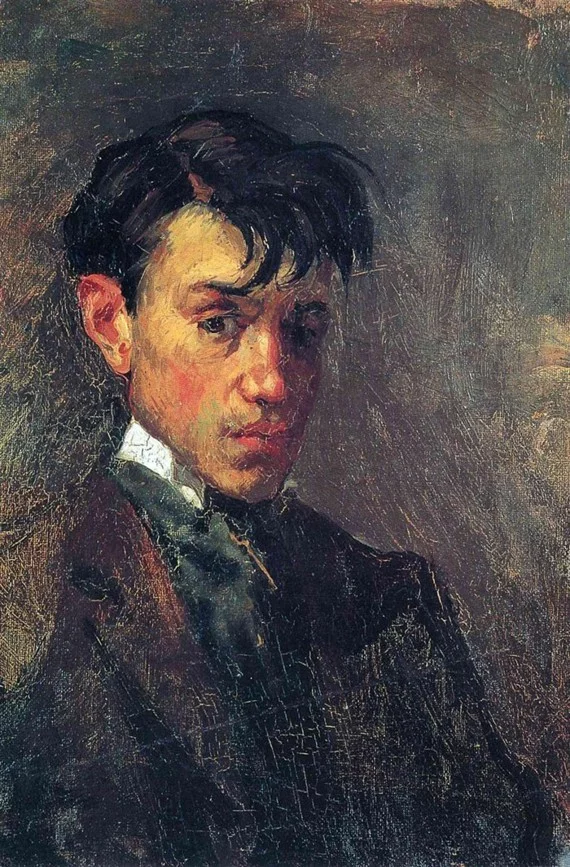 Pablo Picasso Selbstporträt 1896