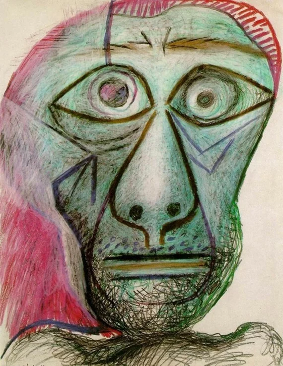 Pablo Picasso Selbstporträt 1972 30 Juni