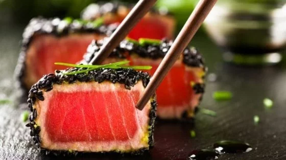 schwarzer Sesam gesund asiatische Küche Sesamsamen Sushi