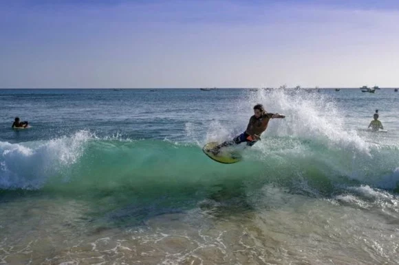 Kapverden Urlaub Kapverdische Inseln Santa Marina Insel Sal Surfing